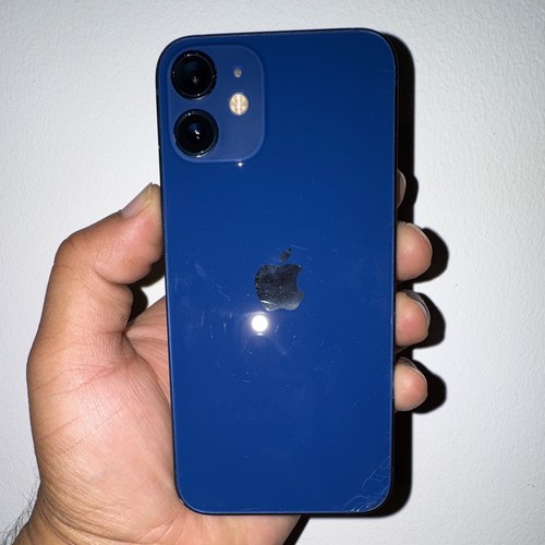 Apple iphone mini blue 64gb - iphone,