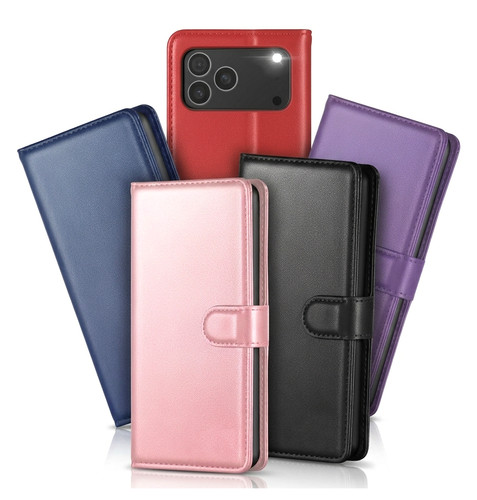 Leather wallet filp - leather, for