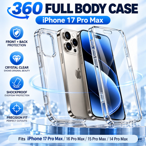360 full body clear case - case, for