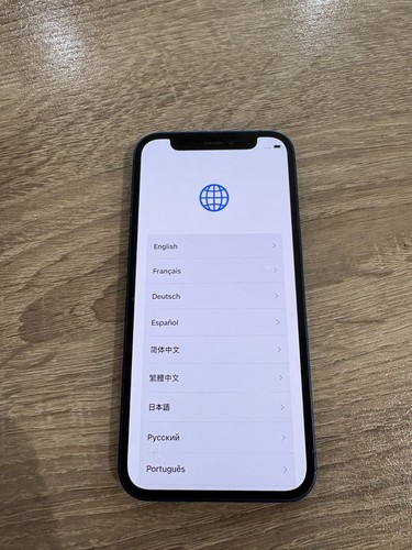Blue apple iphone - blue,