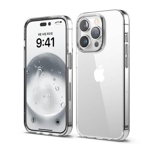 Clear shockproof case for - clear,